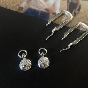 INTER-CHANGEABLE CHARMS FOR RECTANGLE EARRINGS