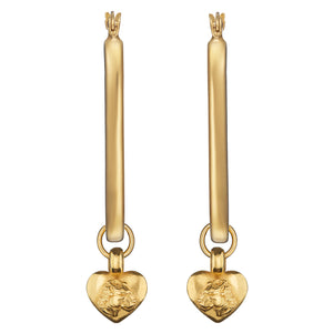 RECTANGLE INTER-CHANGEABLE EARRINGS