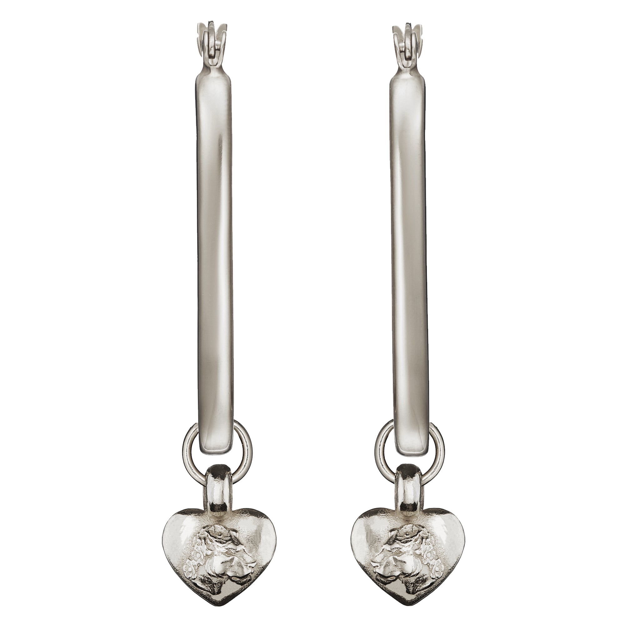 RECTANGLE INTER-CHANGEABLE EARRINGS